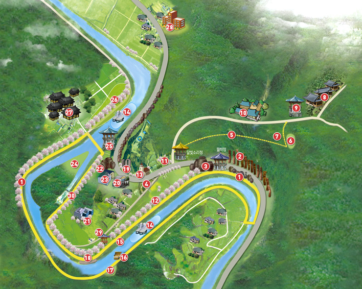 달빛소리마을조감도